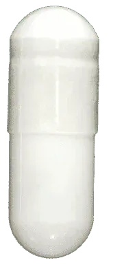 L-Tyrosine capsule, two per daily packet.